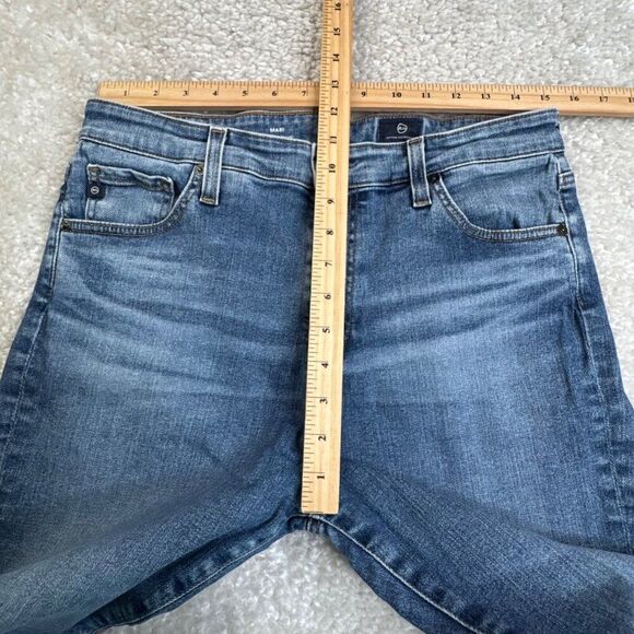 AG Adriano Goldschmied Marni High Rise Straight Jean - Picture 8 of 10